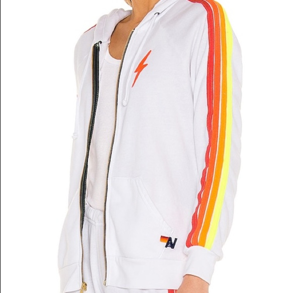 Aviator Nation Zip Hoodie size M new with tags